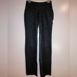 Lululemon Charcoal straigh leg pants size 6